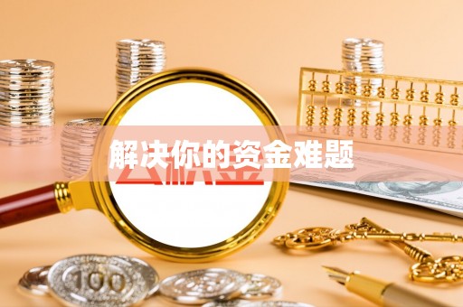延寿解决你的资金难题