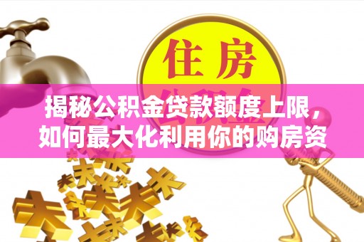 延寿揭秘公积金贷款额度上限，如何最大化利用你的购房资金？