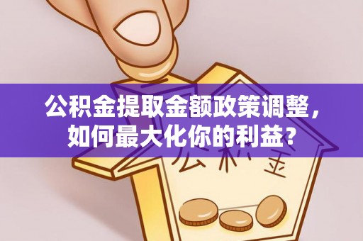 延寿公积金提取金额政策调整，如何最大化你的利益？