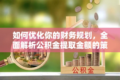 延寿如何优化你的财务规划，全面解析公积金提取金额的策略与技巧