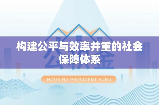 延寿构建公平与效率并重的社会保障体系