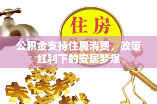 延寿公积金支持住房消费，政策红利下的安居梦想