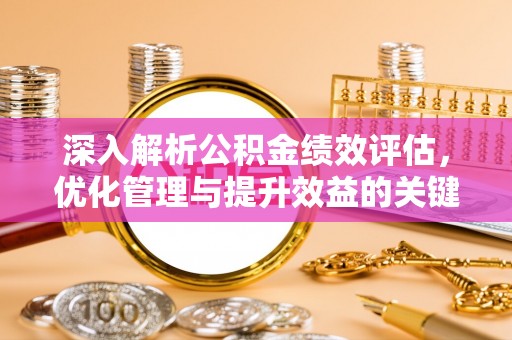 延寿深入解析公积金绩效评估，优化管理与提升效益的关键路径