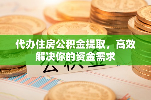 延寿代办住房公积金提取，高效解决你的资金需求