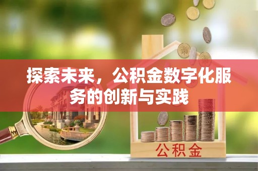 延寿探索未来，公积金数字化服务的创新与实践