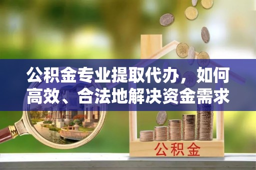 延寿公积金专业提取代办，如何高效、合法地解决资金需求？