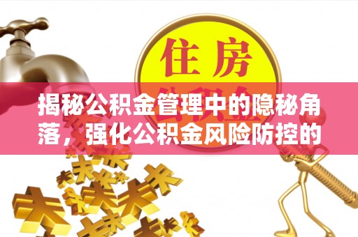 延寿揭秘公积金管理中的隐秘角落，强化公积金风险防控的必要性与路径