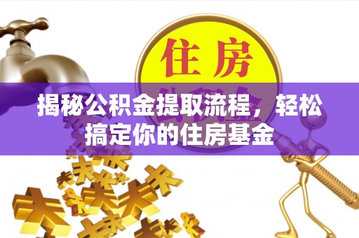 延寿揭秘公积金提取流程，轻松搞定你的住房基金