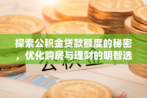 延寿探索公积金贷款额度的秘密，优化购房与理财的明智选择