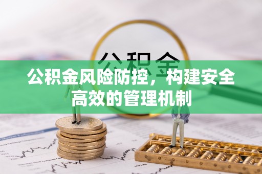 延寿公积金风险防控，构建安全高效的管理机制